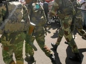 Presidential Soldiers Arrested