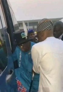 'Handle With Care' President: Nigerians Mocks Tinubu As Wike Helped To Carry Him Inside A Vehicle -