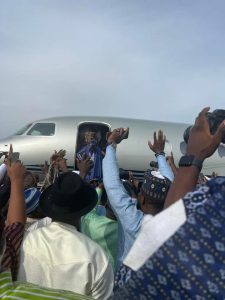 Tinubu Returns To Nigeria