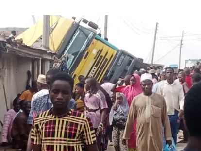 JUST IN: Many Causalities As Truck Rams Into Nigerian Popular Mosque, Photos -