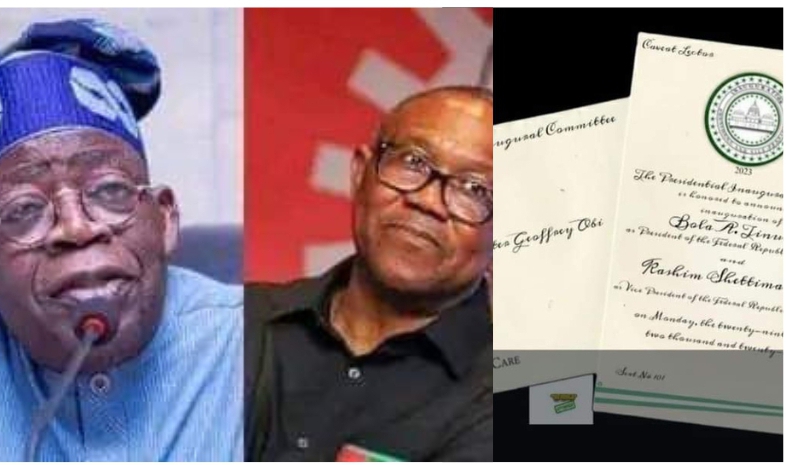 BREAKING: Peter Obi To Attend Tinubu’s Inauguration As Nigeria's President On May 29 -