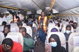 Nigerian Evacuees