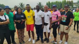 WATCH: NUJ Sports Week: Reps Member, Jimbo Led Journalists To Fitness Walk Exercise -