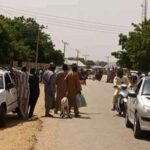 Terrorists Block Highway