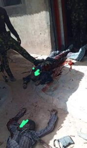 PHOTOS: Troops ‘Kill Terrorist And Mastermind Of NDA Attack, Abduction Of Schoolgirls, Greenfield University Students’