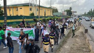 PHOTOS: Civil Society Groups Kick-off Nationwide Protests Over Economic Hardship -