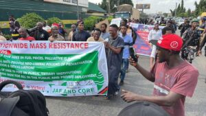 PHOTOS: Civil Society Groups Kick-off Nationwide Protests Over Economic Hardship -