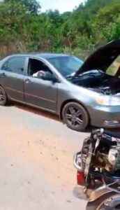 BREAKING: Watch :Gunmen Kill Man, Abduct Wife, Son On The Road As Police Lamented Lack Of Fuel To Go After Killers