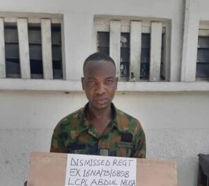 BREAKING: Soldiers Arrested For Robbery, Kidnapping, Photos -