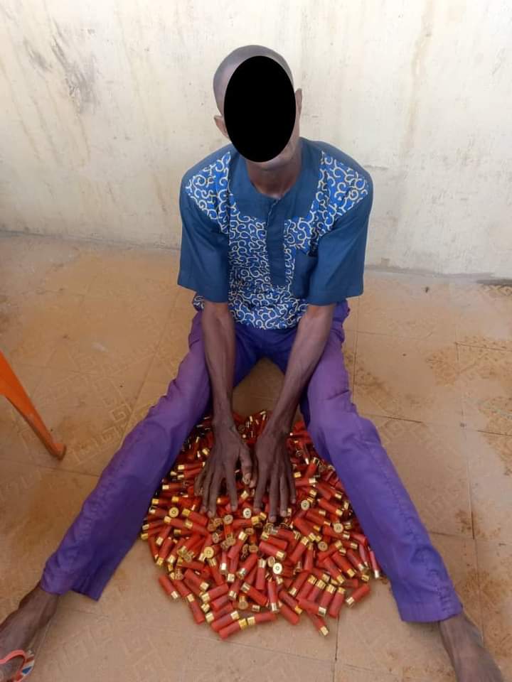 Police Arrest Gunrunner, Recover 374 Live Cartridges -