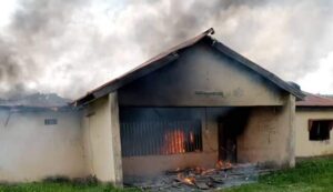 Burn Down INEC Office