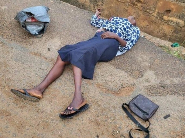 Panic As Armed Robbers K!ll Woman -