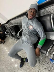 AFCON Qualifier: Pictures, Video Of How Super Eagles Players Stranded, Spent The Night In Libya Airport