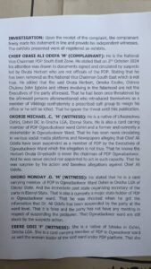 Ali Odefa Abducted, Tortured Our Ward Excos, Connived with Police on Trumped up Charges Against PDP members in Ebonyi- PDP Ward Chairman