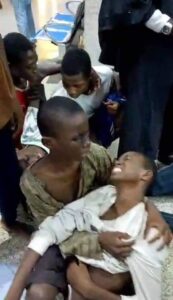 BREAKING: WATCH : Minors Detained Over #EndBadGovernance Protests Collapse In Abuja High Court During Arraignment