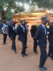 WATCH: Nigerian Man Buries In-Law With Casket Worth Over N130m Naira -