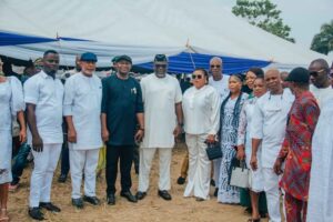 PHOTOS: Remains Of Late Obot Laid To Rest In Akwa Ibom -