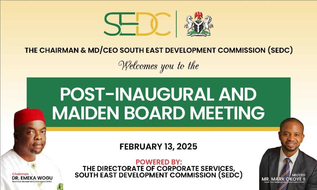 SEDC Holds Maiden Board Meeting, Commits To Stakeholder Engagement