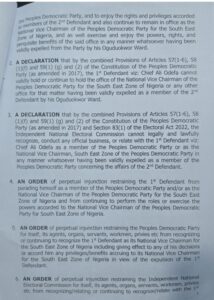 BREAKING: Court Upholds Expulsion Of Ali Odefa From PDP