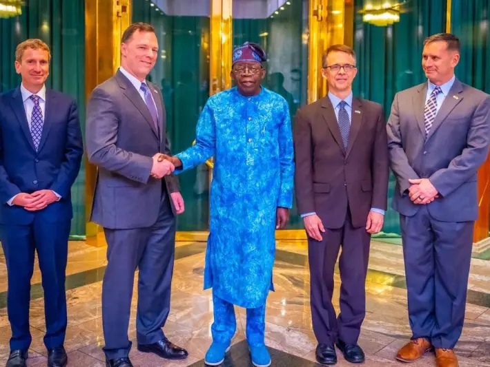 Tinubu Hosts US Security Officials