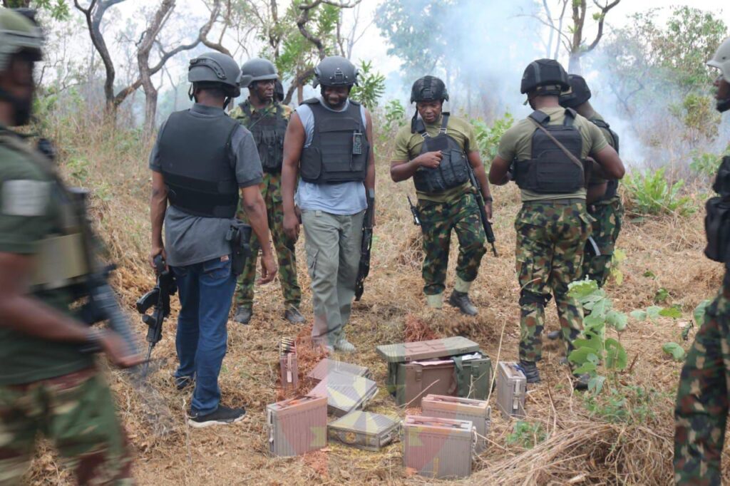 FOB Auno Attack Foiled as Troops Recover Weapons, Arrest Suspected ISWAP Suppliers