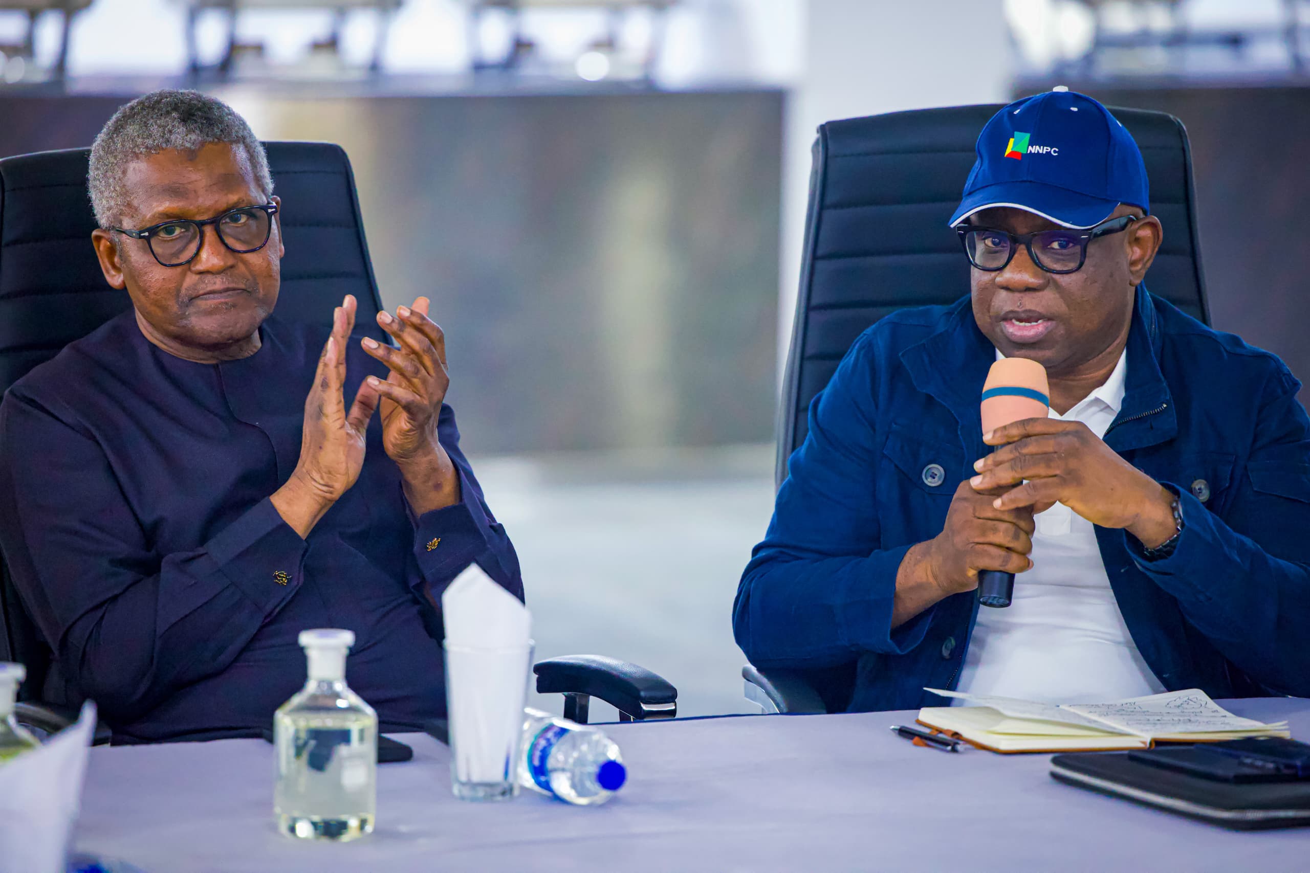 Ojulari Leads NNPC Delegation to Dangote Refinery, Reaffirms Partnership for National Prosperity