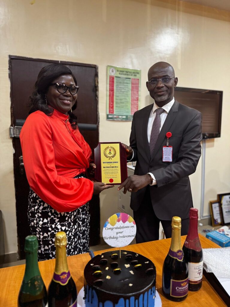 ICPC Celebrates Outgoing Director of POCD - Barr Grace Agha-Ibe fsi at Retirement, Birthday Ceremony