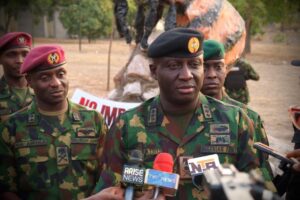 COAS Commends Troops Of Operation Whirl Stroke For Securing Communities, Orders Sustained Onslaught Against Criminal Elements