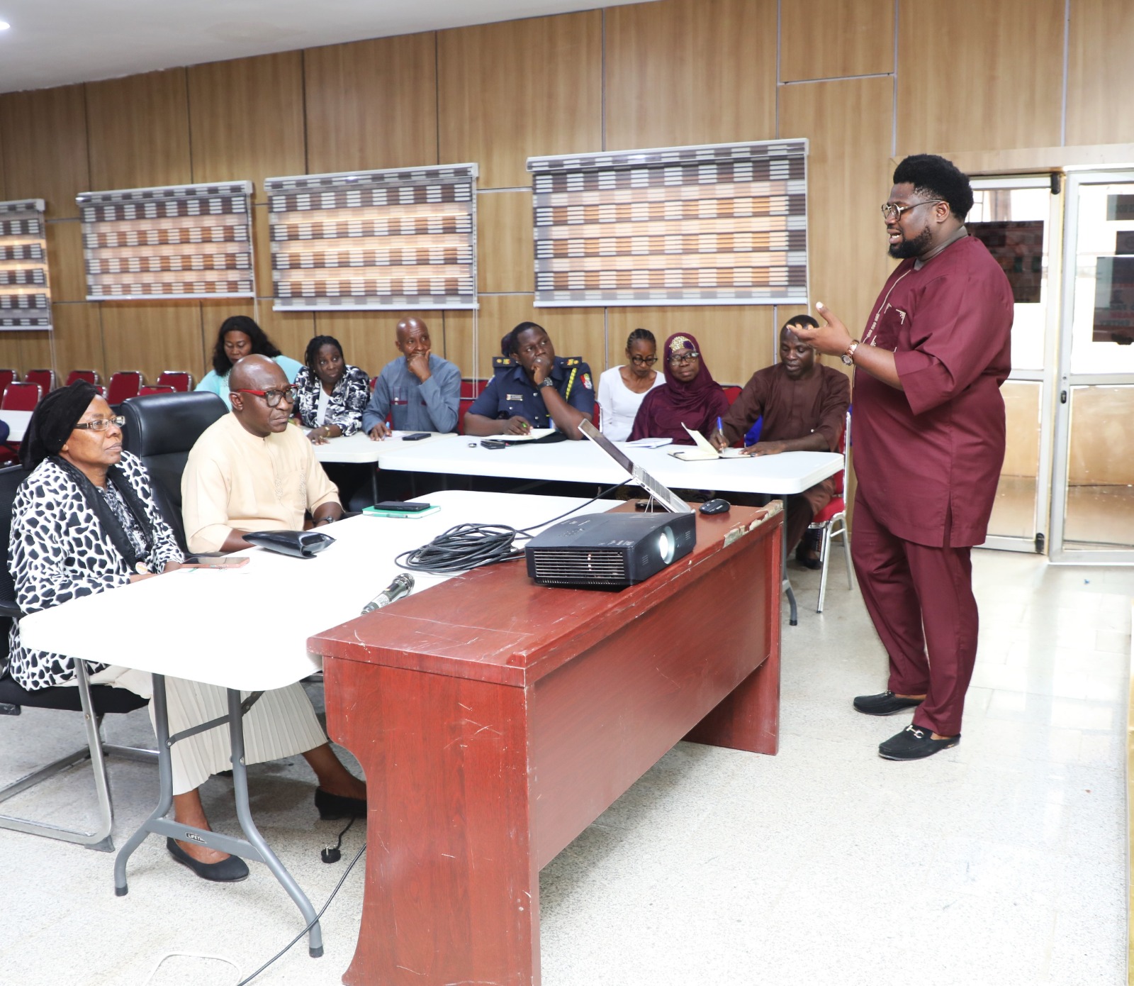Ministry of Interior Trains Staff on Pitching and Presentation of Innovative Ideas.