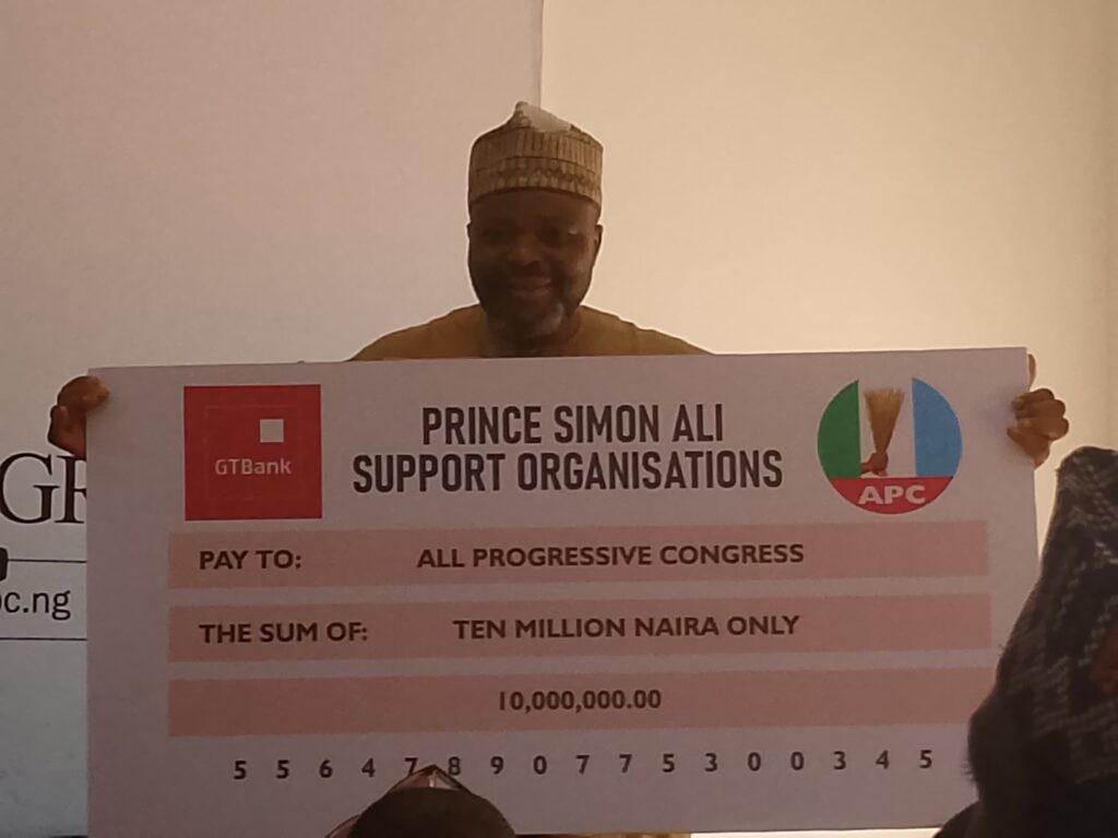 Group Purchases Nomination Form for APC Chairman Yilwatda