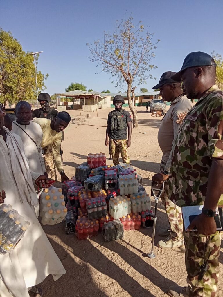 Troops Felicitate With Ngoshe Residents At Sallah, Reassure Safety