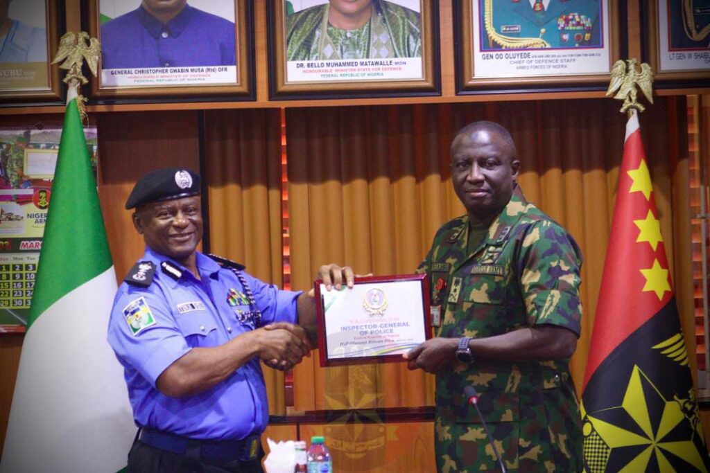 COAS To IGP: Unified, Coordinated Approach Among Security Agencies Remains Indispensable COAS To IGP: Unified, Coordinated Approach Among Security Agencies Remains Indispensable