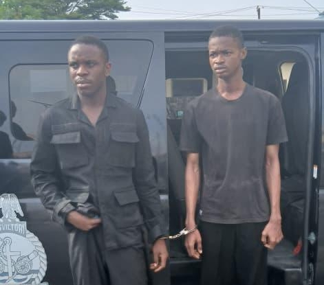 Nigerian Navy Hands Over Suspected Impersonators to Police in Calabar