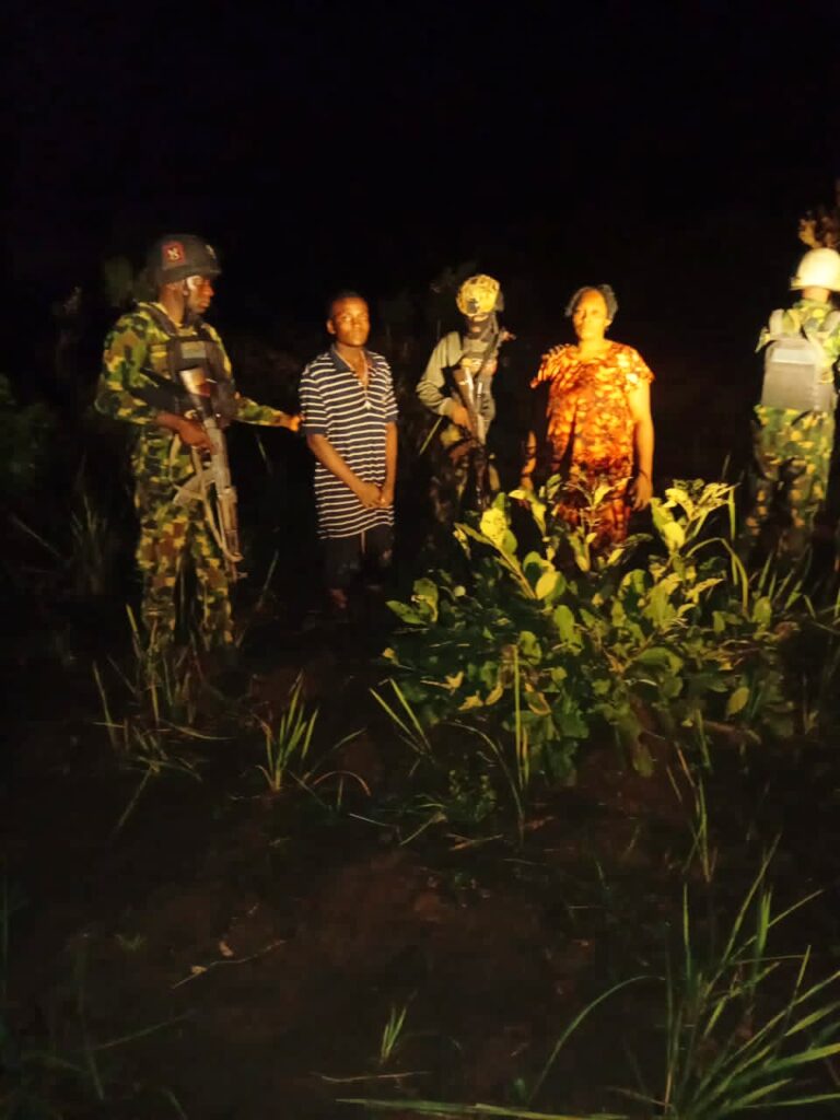 Troops Of Operation Whirl Stroke Rescue Two Kidnapped Victims In Benue