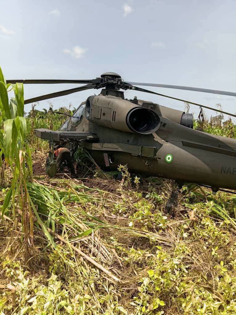 BREAKING: NAF Aircraft Lands on Farm in Benue After Mission Against Suspected Kidnappers