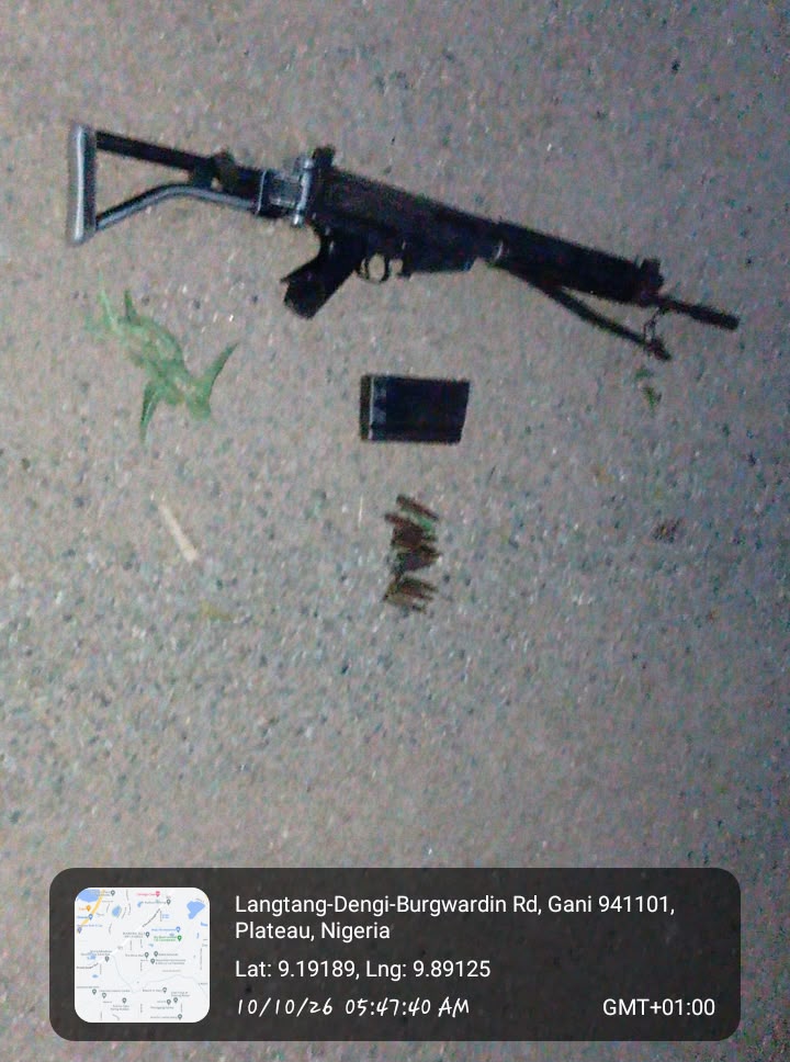 Three Suspected Robbers Nabbed as Troops Recover FN Rifle, Ammunition in Plateau