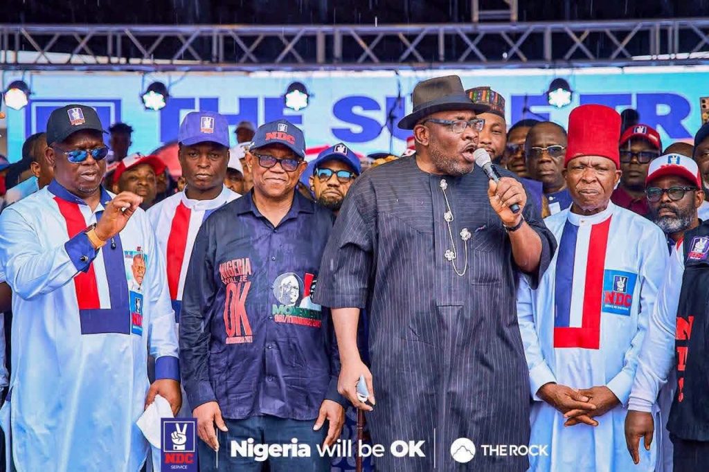Obi Faults Tinubu Over Absence in Bayelsa, Pledges New Seaport and Niger Delta Port Upgrades